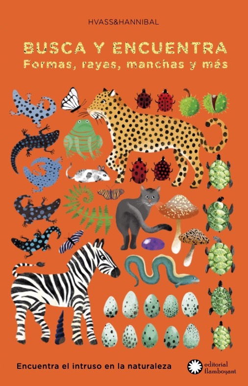 Busca y encuentra formas, rayas, manchas y más