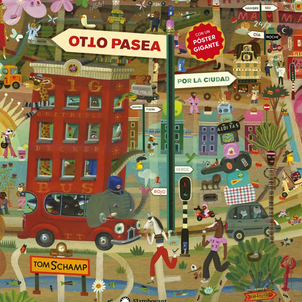 Otto pasea por la ciudad