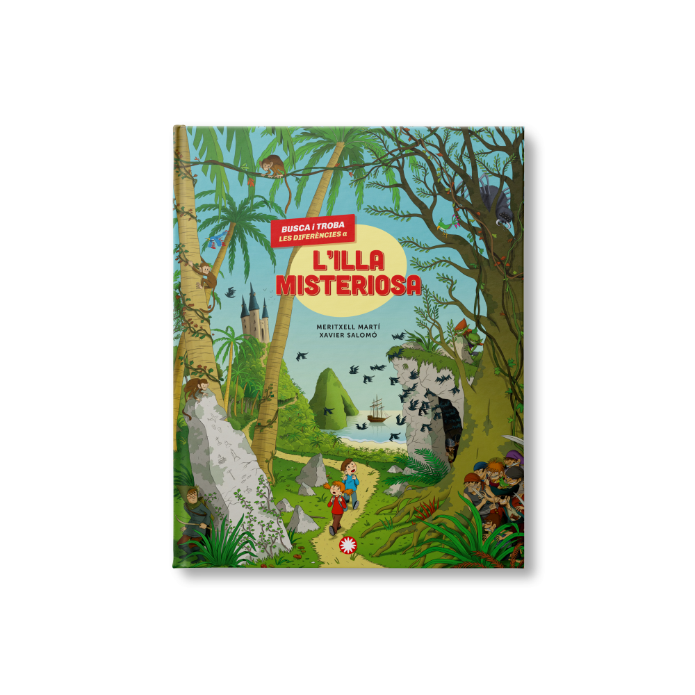 Busca i troba les diferències a l'illa misteriosa