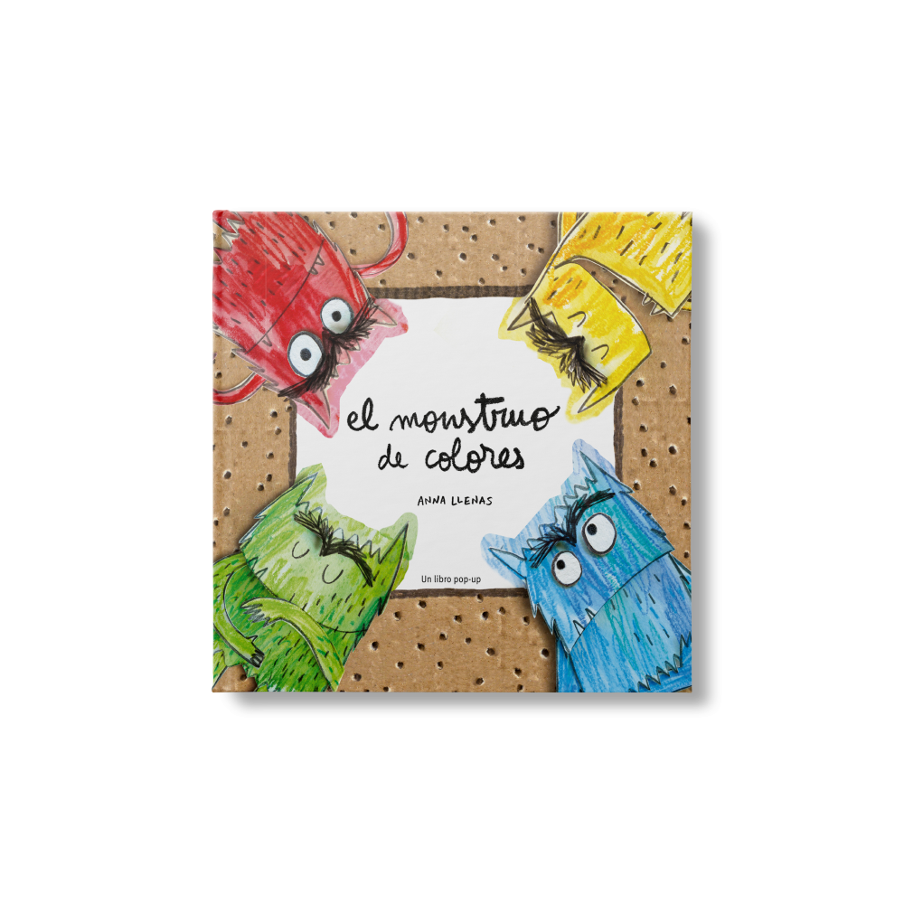 El Monstruo de Colores, un libro pop-up