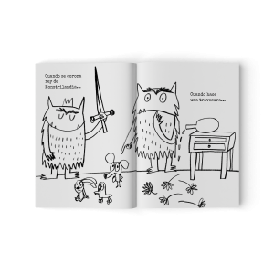 El Monstruo de Colores, cuaderno para colorear